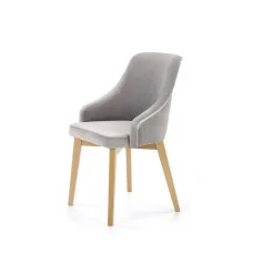 TOLEDO CHAIR 2, OAK HONEY / GRAY